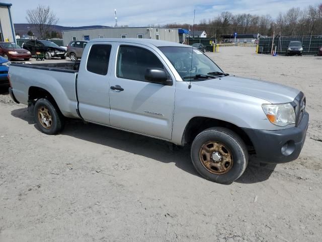 5TETX22N46Z281712 - 2006 TOYOTA TACOMA ACCESS CAB ვერცხლისფერი ფოტო 4