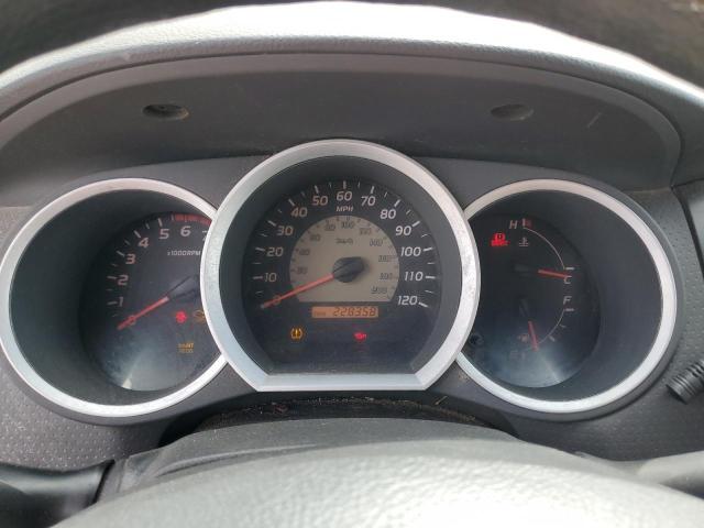 5TETX22N46Z281712 - 2006 TOYOTA TACOMA ACCESS CAB ვერცხლისფერი ფოტო 9