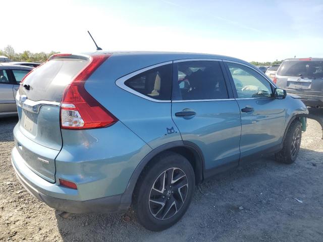 2HKRM3H49GH557653 - 2016 HONDA CR-V SE TEAL photo 3