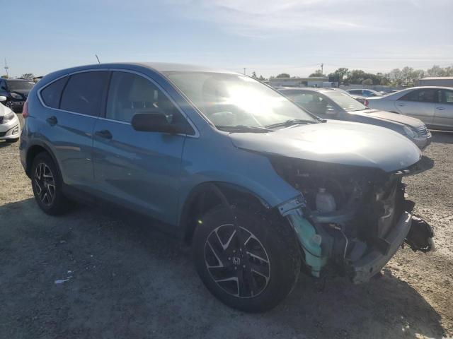 2HKRM3H49GH557653 - 2016 HONDA CR-V SE TEAL photo 4