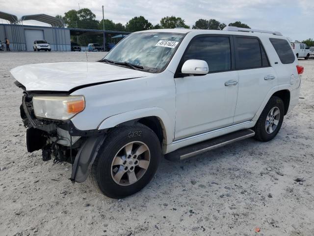 JTEZU5JR3B5029421 - 2011 TOYOTA 4RUNNER SR5 WHITE photo 1