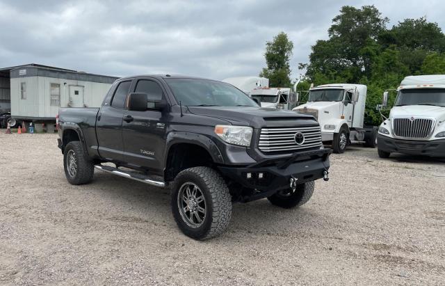 5TFRW5F10GX198194 - 2016 TOYOTA TUNDRA DOUBLE CAB SR/SR5 GRAY photo 1