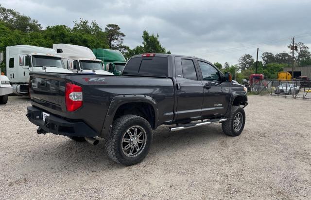 5TFRW5F10GX198194 - 2016 TOYOTA TUNDRA DOUBLE CAB SR/SR5 GRAY photo 4