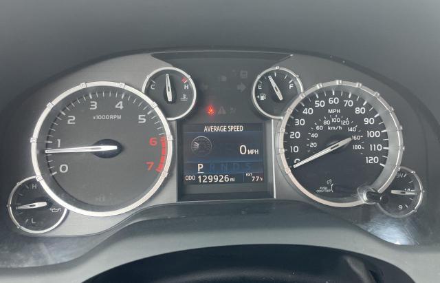 5TFRW5F10GX198194 - 2016 TOYOTA TUNDRA DOUBLE CAB SR/SR5 GRAY photo 8