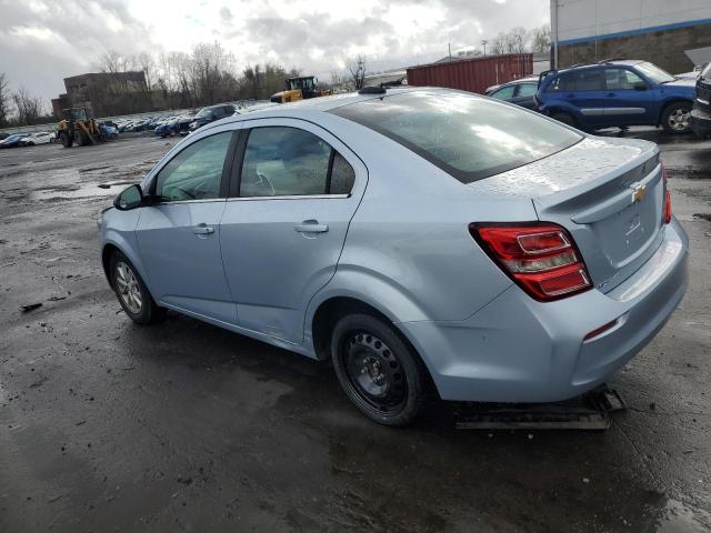 1G1JD5SH2H4127600 - 2017 CHEVROLET SONIC LT TURQUOISE photo 2