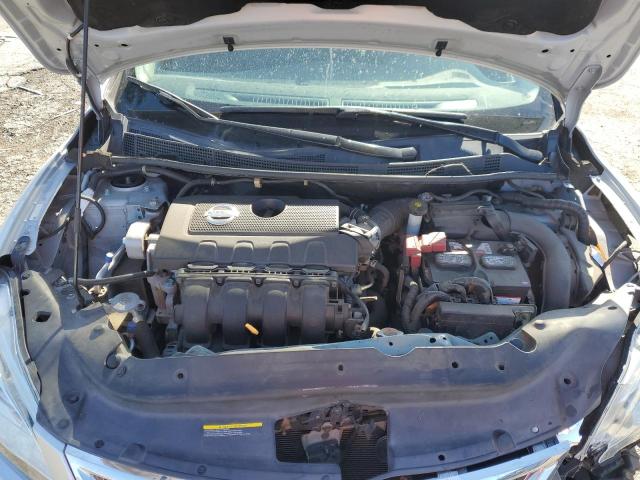 3N1AB7AP3DL621554 - 2013 NISSAN SENTRA S SILVER photo 11