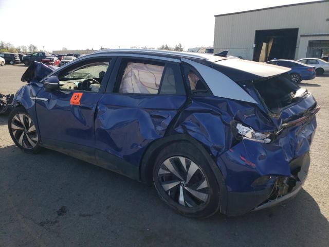 WVGUNPE24MP065867 - 2021 VOLKSWAGEN ID.4 PRO S ლურჯი ფოტო 2