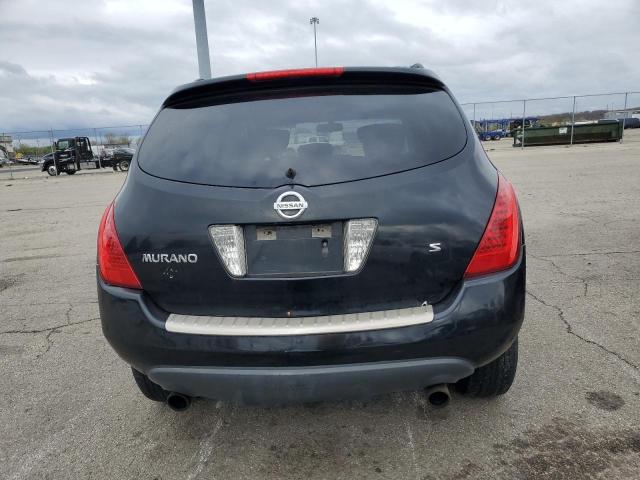 JN8AZ08T07W509199 - 2007 NISSAN MURANO SL BLACK photo 6