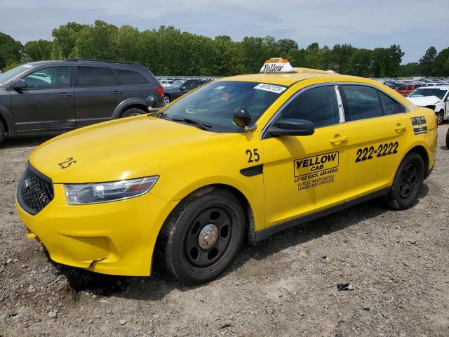 1FAHP2M81DG143262 - 2013 FORD TAURUS POLICE INTERCEPTOR YELLOW photo 1