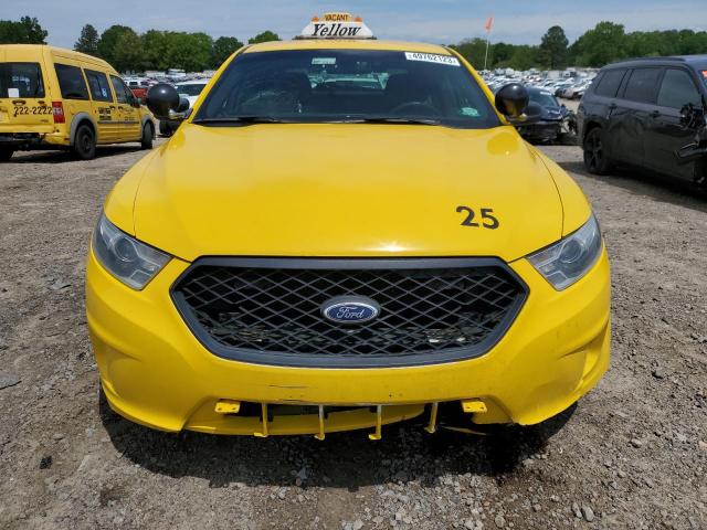 1FAHP2M81DG143262 - 2013 FORD TAURUS POLICE INTERCEPTOR YELLOW photo 5