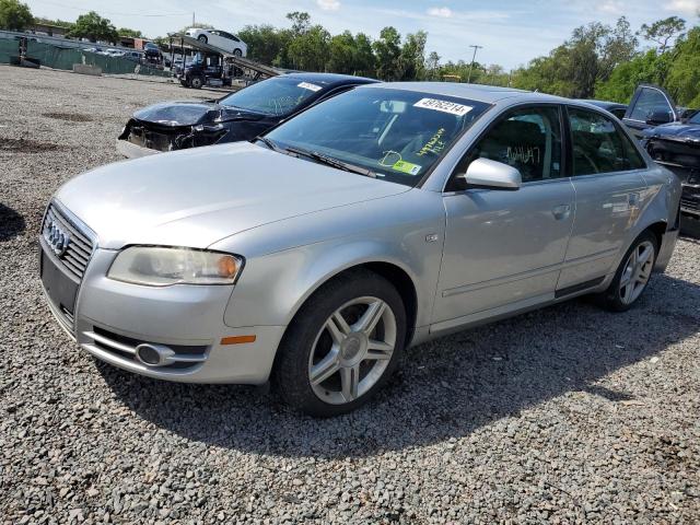 WAUDF78E67A125398 - 2007 AUDI A4 2.0T QUATTRO SILVER photo 1