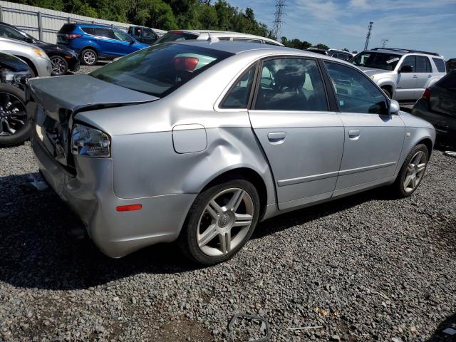 WAUDF78E67A125398 - 2007 AUDI A4 2.0T QUATTRO SILVER photo 3