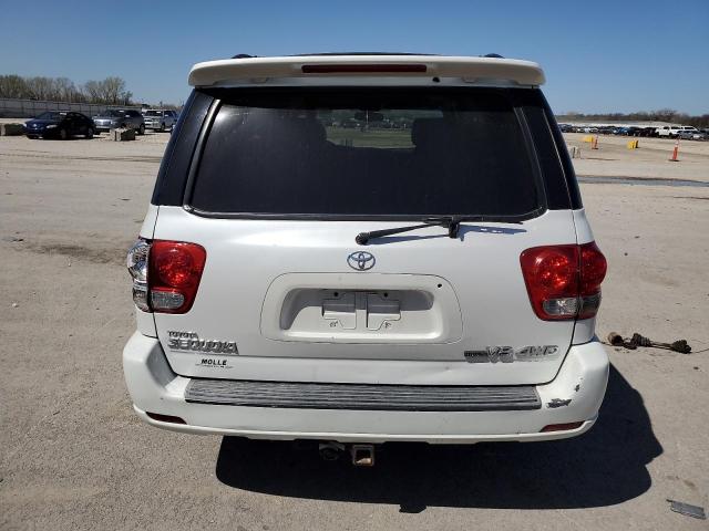 5TDBT4BAX7S289304 - 2007 TOYOTA SEQUOIA LI WHITE photo 6