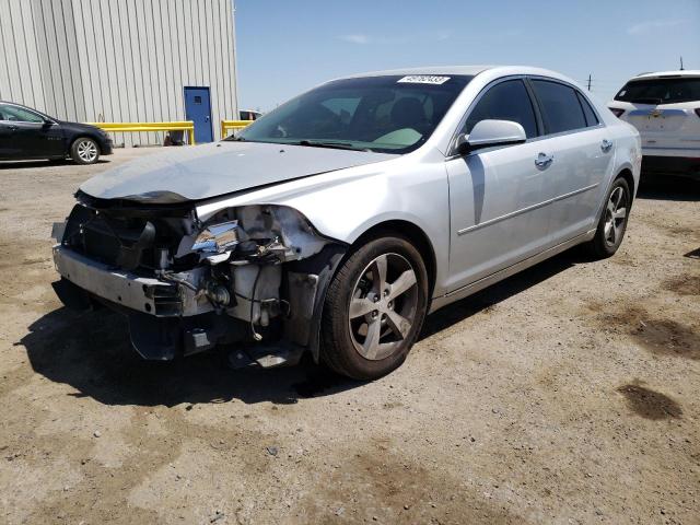 1G1ZC5E09CF365890 - 2012 CHEVROLET MALIBU 1LT SILVER photo 1