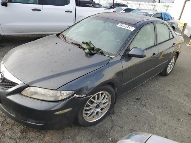 1YVFP80D145N47398 - 2004 MAZDA MAZDA6 S GRAY photo 1