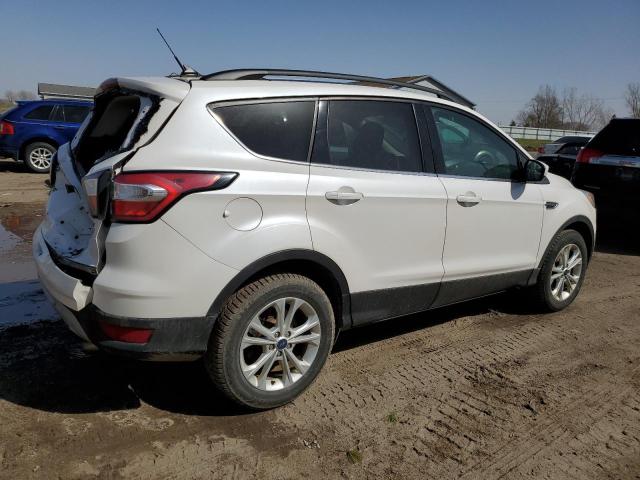 1FMCU9GD3JUB98710 - 2018 FORD ESCAPE SE WHITE photo 3