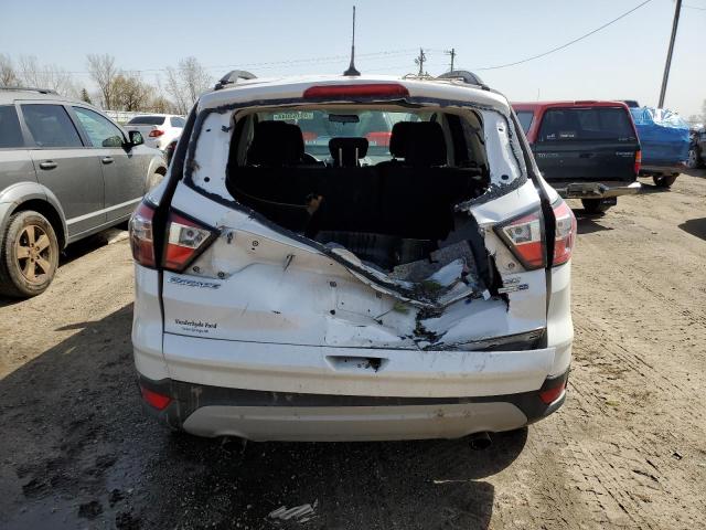 1FMCU9GD3JUB98710 - 2018 FORD ESCAPE SE WHITE photo 6