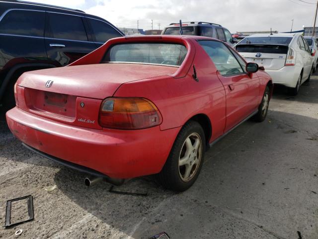 JHMEH6266SS002070 - 1995 HONDA CIVIC DEL SOL SI RED photo 4