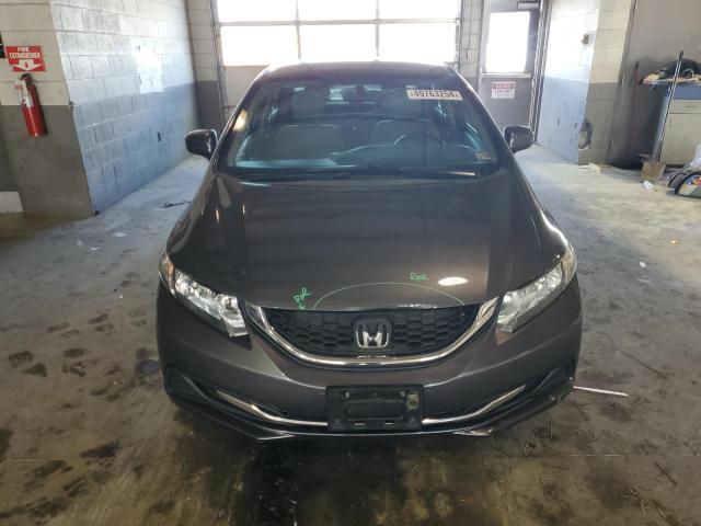 2HGFB2F55EH510142 - 2014 HONDA CIVIC LX CHARCOAL photo 5