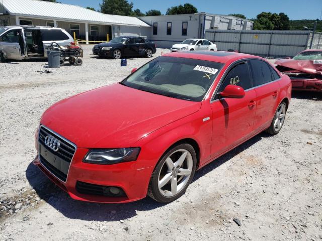 WAUMF78K19N012461 - 2009 AUDI A4 PRESTIGE RED photo 2