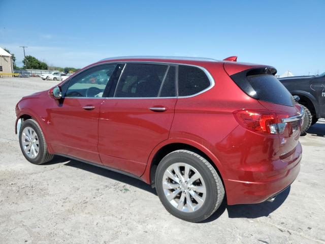 LRBFXBSA7HD014892 - 2017 BUICK ENVISION ESSENCE RED photo 2