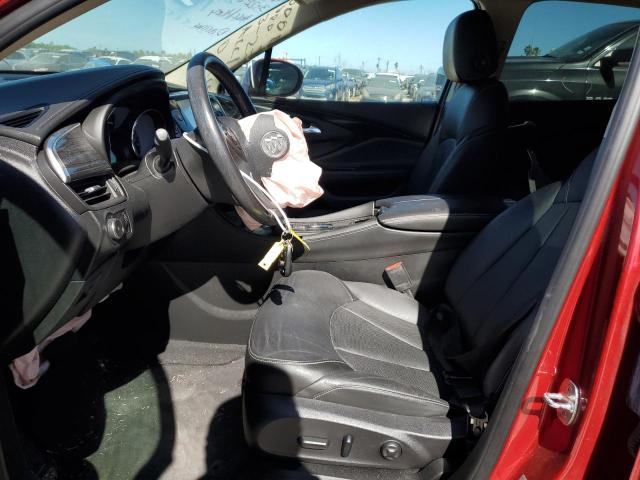 LRBFXBSA7HD014892 - 2017 BUICK ENVISION ESSENCE RED photo 7