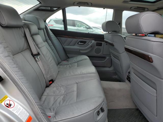 WBAGJ03451DD74270 - 2001 BMW 750 IL SILVER photo 10