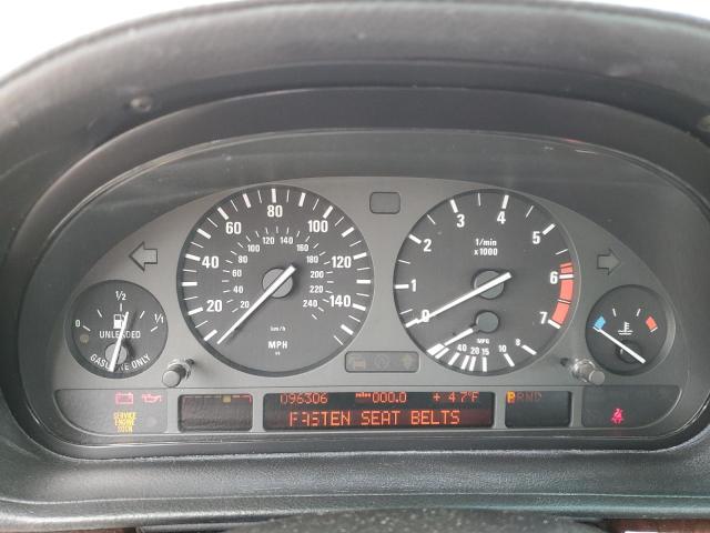 WBAGJ03451DD74270 - 2001 BMW 750 IL SILVER photo 9