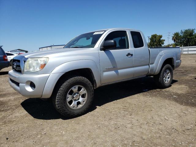 5TETX62N65Z096342 - 2005 TOYOTA TACOMA PRERUNNER ACCESS CAB SILVER photo 1