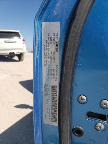 2C3CDZFJ0KH545558 - 2019 DODGE CHALLENGER R/T SCAT PACK BLUE photo 12