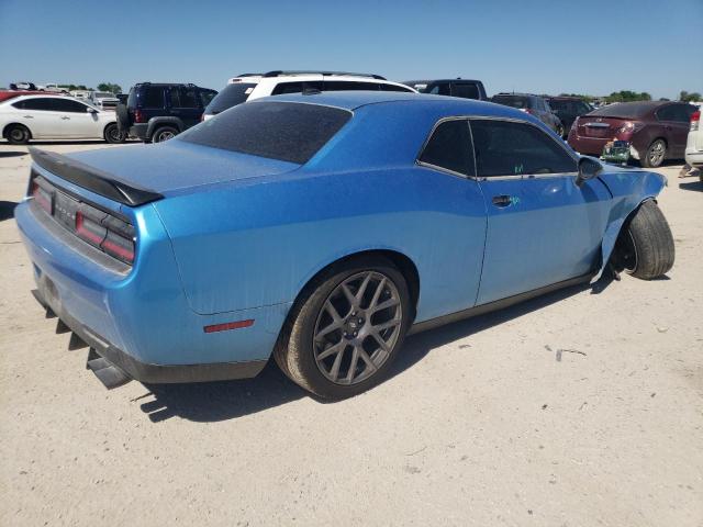 2C3CDZFJ0KH545558 - 2019 DODGE CHALLENGER R/T SCAT PACK BLUE photo 3