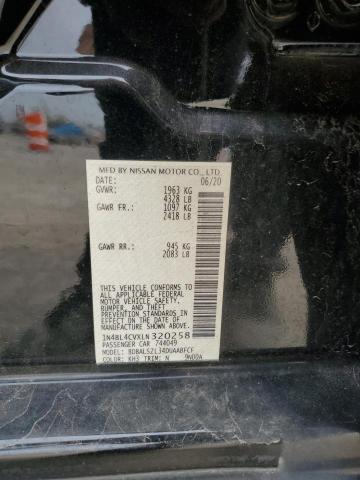 1N4BL4CVXLN320258 - 2020 NISSAN ALTIMA SR BLACK photo 13