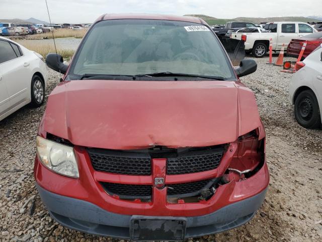 1B4GP25322B648100 - 2002 DODGE CARAVAN SE BURGUNDY photo 5