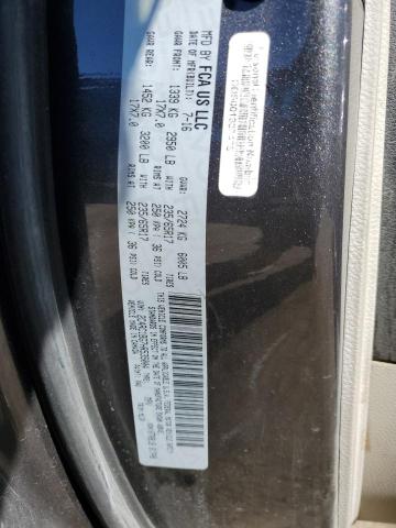 2C4RC1BG7HR535004 - 2017 CHRYSLER PACIFICA TOURING L Grafit foto 13