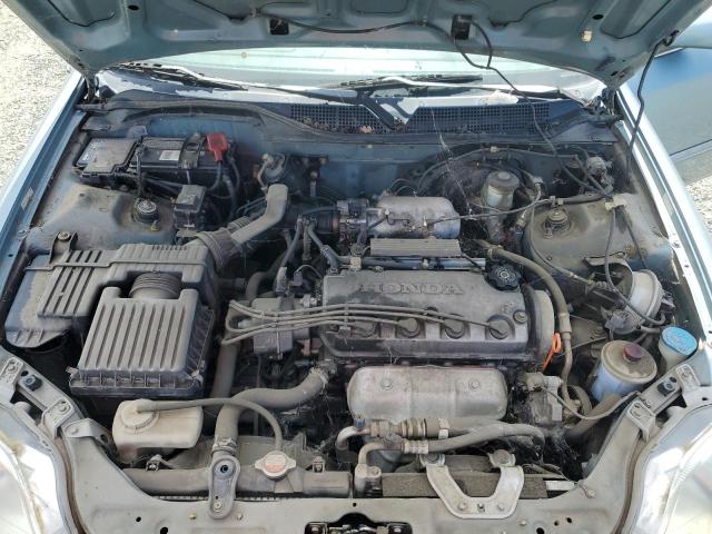 2HGEJ8640YH589586 - 2000 HONDA CIVIC EX TURQUOISE photo 11