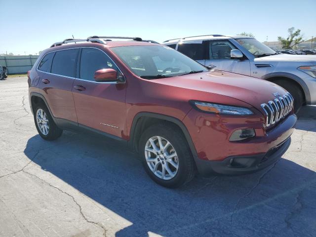 1C4PJLCB9FW506149 - 2015 JEEP CHEROKEE LATITUDE RED photo 4