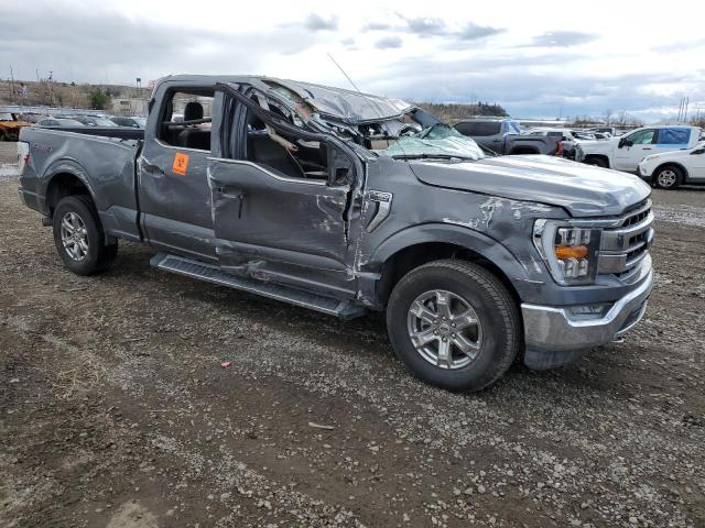 1FTFW1E8XMFB37866 - 2021 FORD F150 SUPERCREW GRAY photo 4