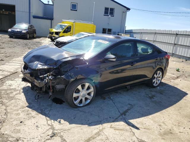 5NPDH4AE8DH341635 - 2013 HYUNDAI ELANTRA GLS BLACK photo 1