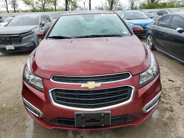 1G1PC5SB8F7159617 - 2015 CHEVROLET CRUZE LT RED photo 5