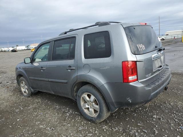 5FNYF48589B027826 - 2009 HONDA PILOT EXL GRAY photo 2