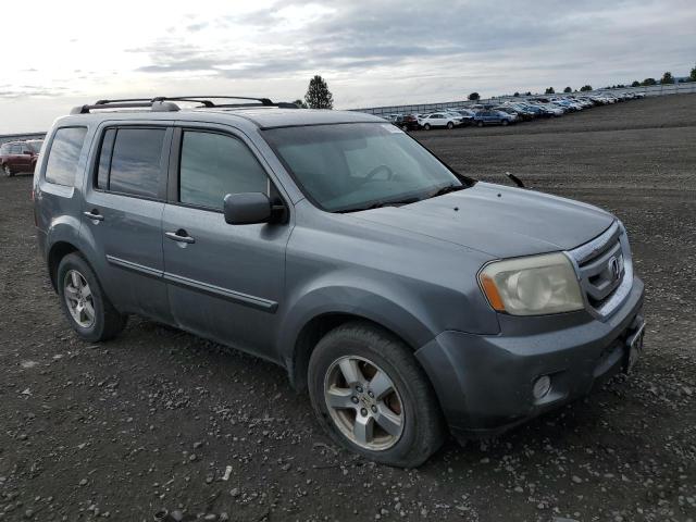 5FNYF48589B027826 - 2009 HONDA PILOT EXL GRAY photo 4