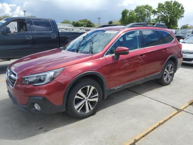 4S4BSANC6K3263599 - 2019 SUBARU OUTBACK 2.5I LIMITED BURGUNDY photo 1