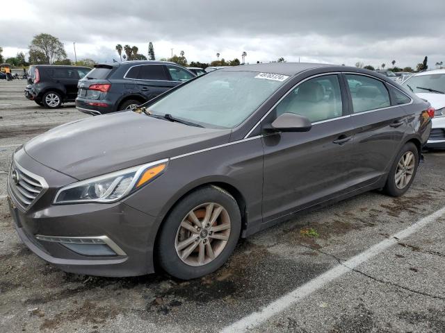 5NPE24AF1FH054011 - 2015 HYUNDAI SONATA SE BROWN photo 1