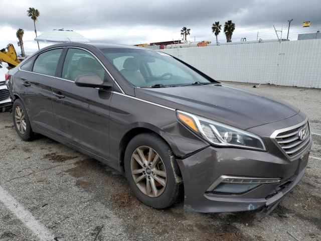 5NPE24AF1FH054011 - 2015 HYUNDAI SONATA SE BROWN photo 4