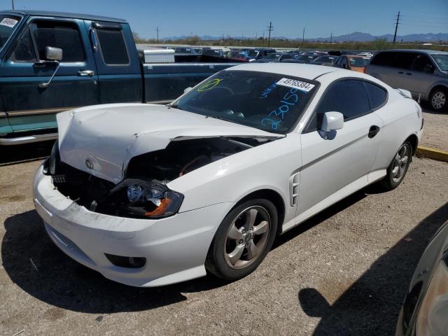 KMHHM65D86U230159 - 2006 HYUNDAI TIBURON GS WHITE photo 1