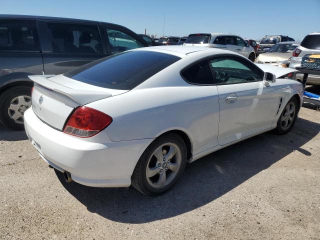 KMHHM65D86U230159 - 2006 HYUNDAI TIBURON GS WHITE photo 3