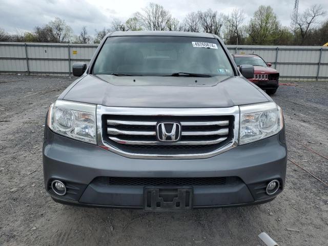 5FNYF4H48CB082792 - 2012 HONDA PILOT EX GRAY photo 5