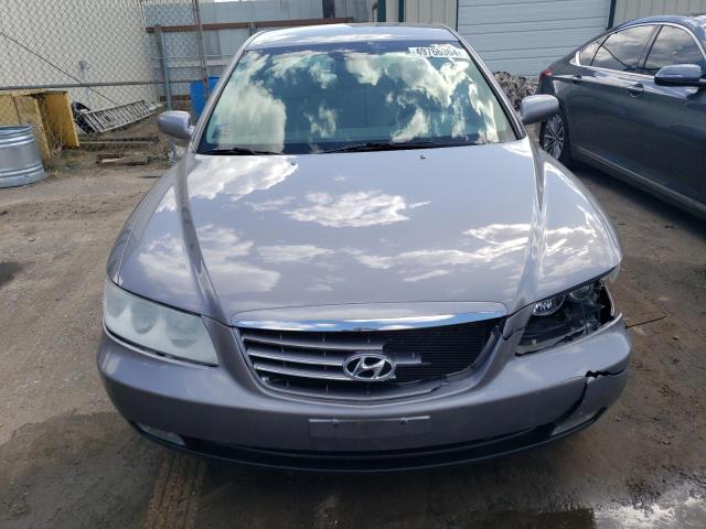 KMHFC46F77A180579 - 2007 HYUNDAI AZERA SE GRAY photo 5