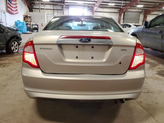 3FAHP0JA5AR151056 - 2010 FORD FUSION SEL SILVER photo 6