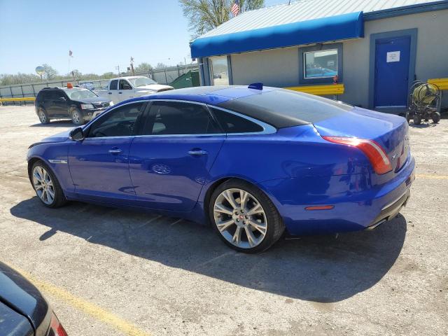 SAJWA2G75H8W05099 - 2017 JAGUAR XJL PORTFOLIO BLUE photo 2